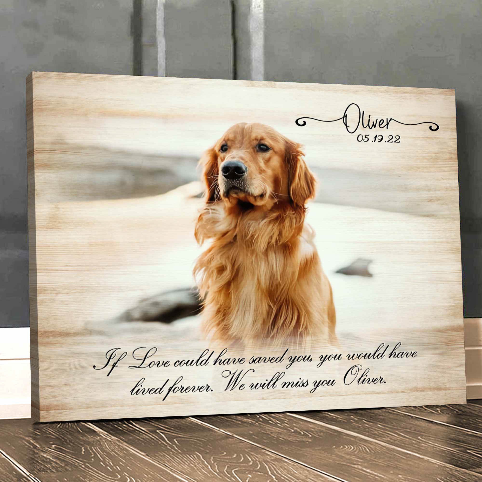 personalized dog memorial gifts