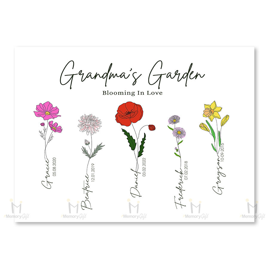 Custom Mother’s Day Gifts for Grandma