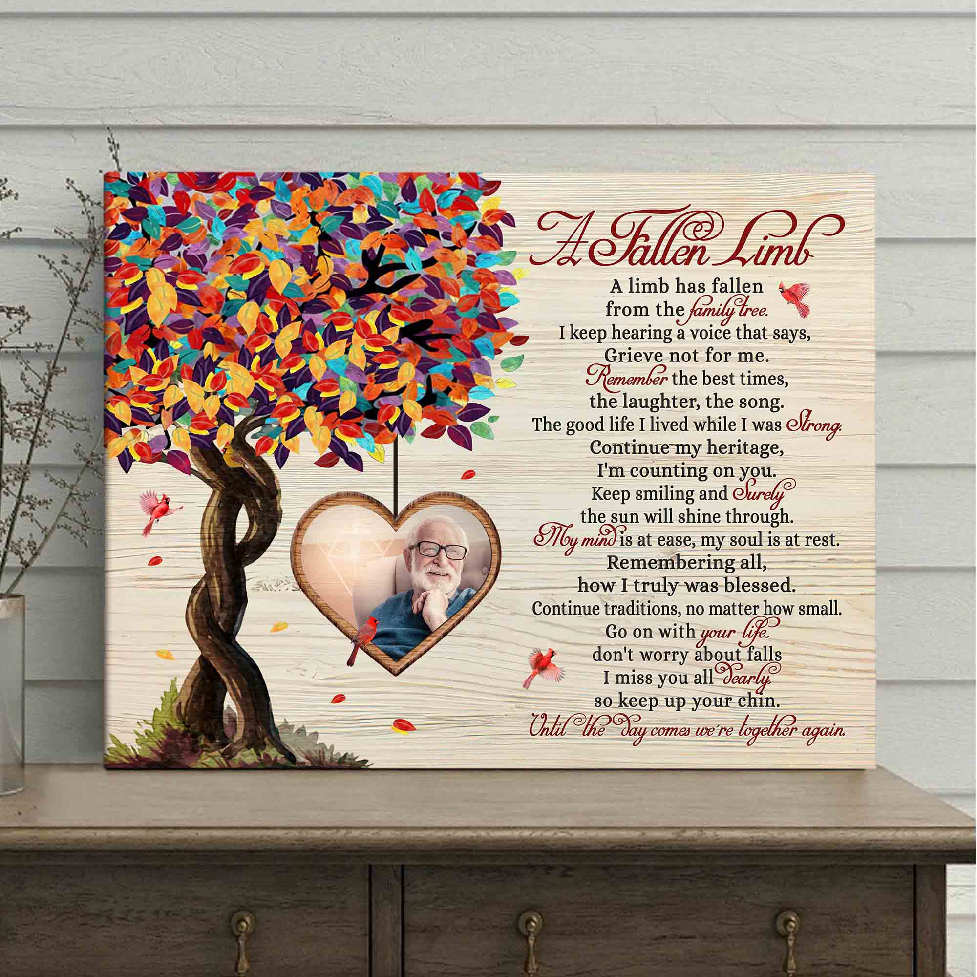 personalized memorial gifts for loss of father