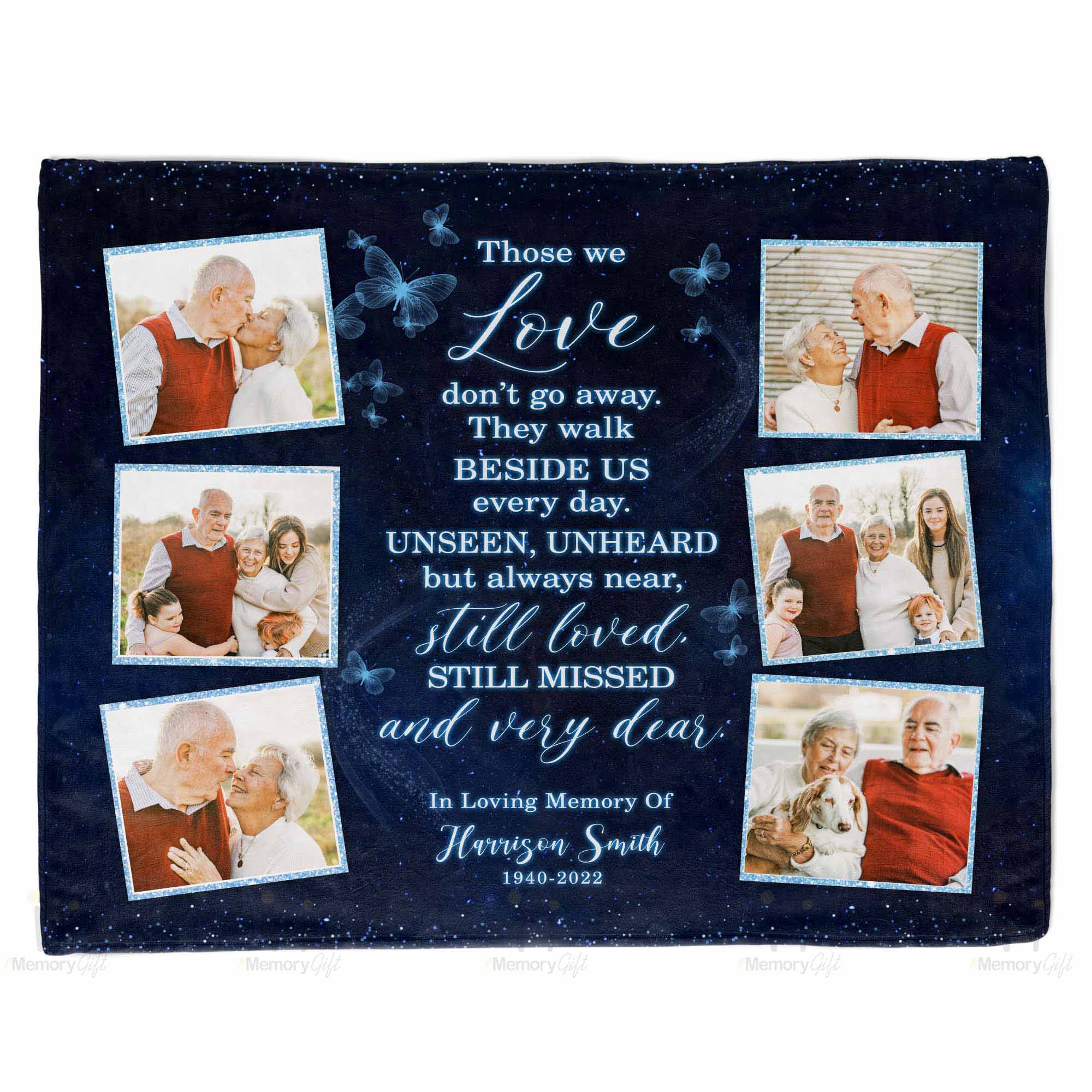 photo memory blanket