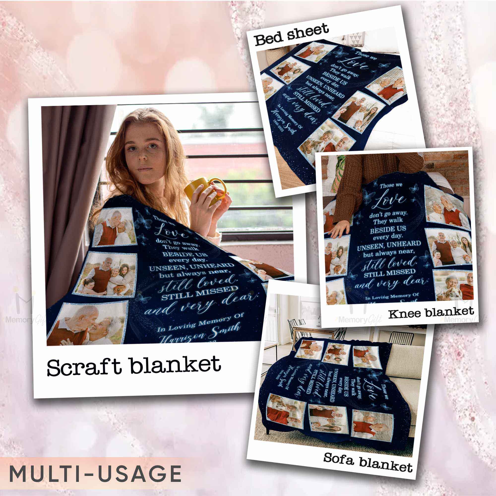 photo memory blanket